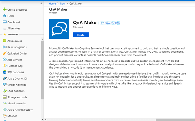 QnA Bot Using Microsoft Azure